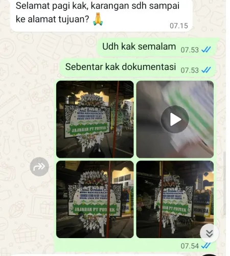 Pengiriman Papan Bunga Selamat Cilegon Center