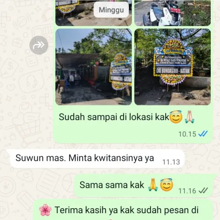 Pengiriman Papan Bunga Duka Cilegon Center