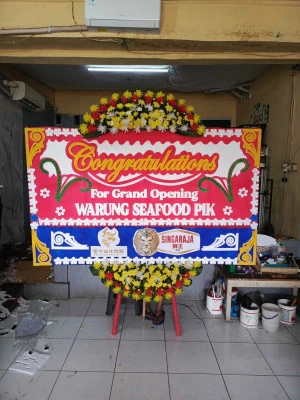 Papan Bunga di Cilegon Center
