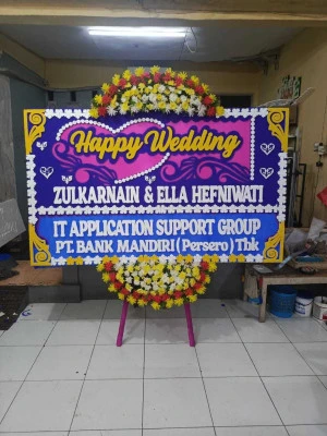 Papan Bunga di Cilegon Center